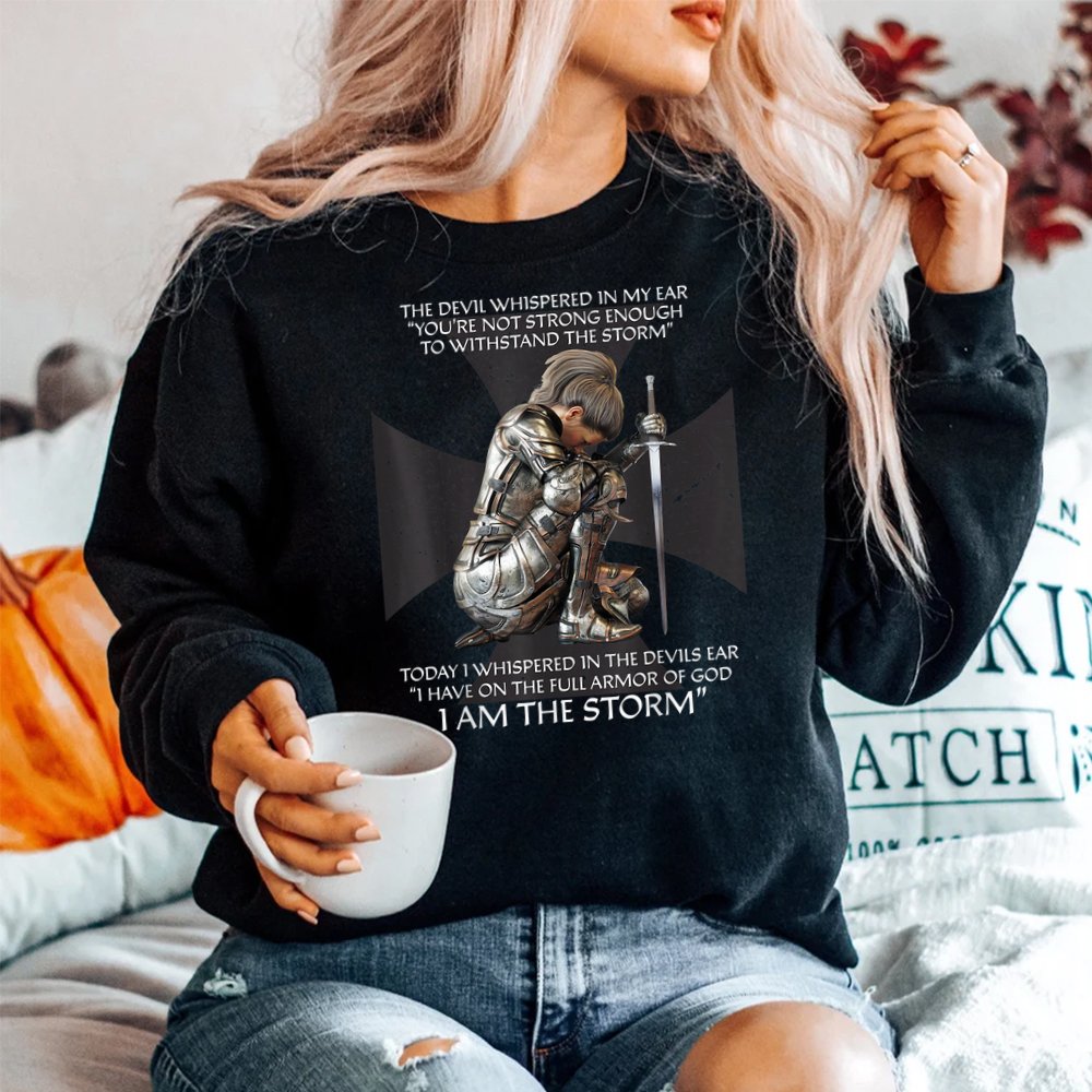 Christian Bible Verse Religious Cross Cute Faith Shirt - Image 2