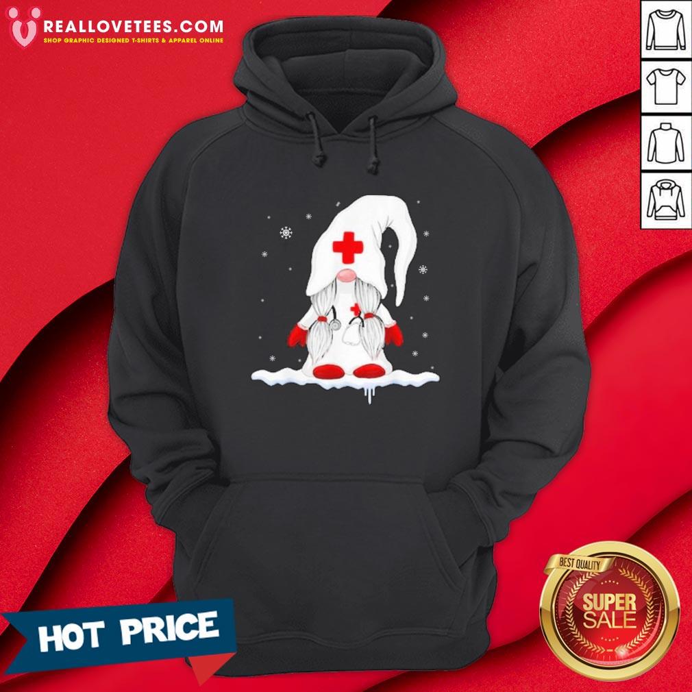 Perfect Gnome Nurse Christmas Shirt - Image 4