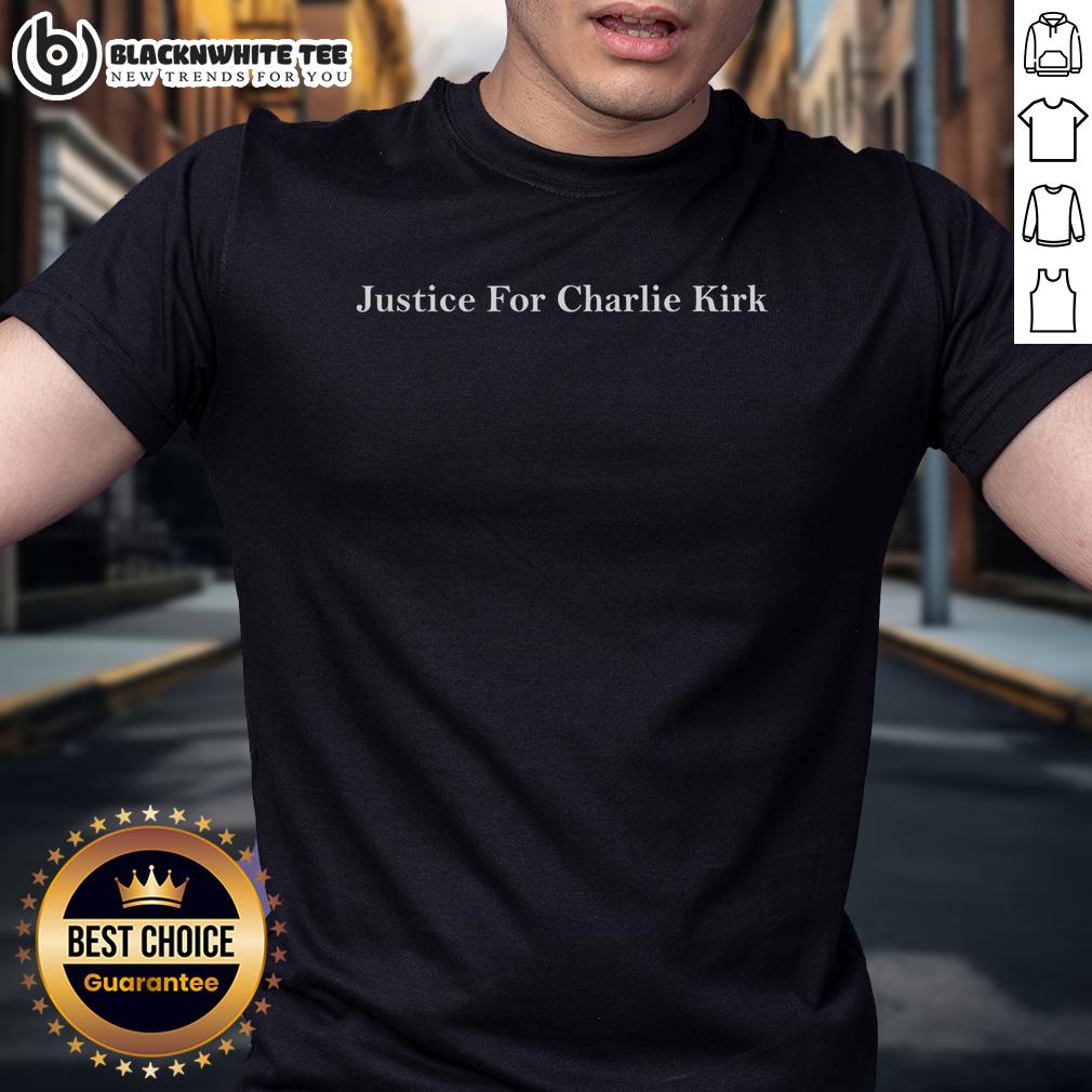 Hot Justice For Charlie Kirk T-Shirt