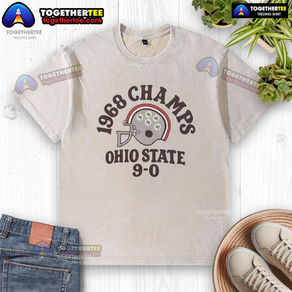 Official Ohio State National Champs 1968 9-0 T-Shirt - Image 6