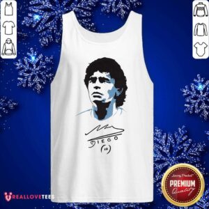 Alternative view of Awesome Diego Maradona Signature Shirt
