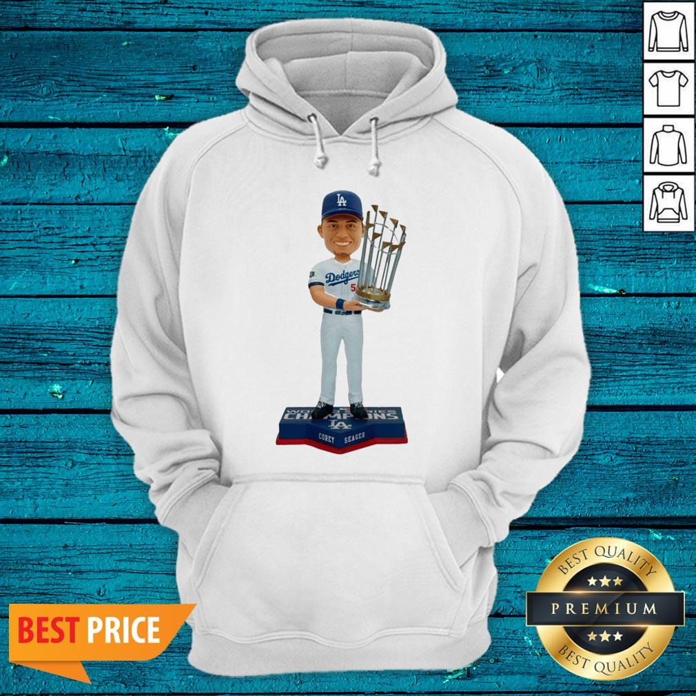 Perfect Corey Seager Los Angeles Dodgers 2020 World Series Champions Shirt - Image 3