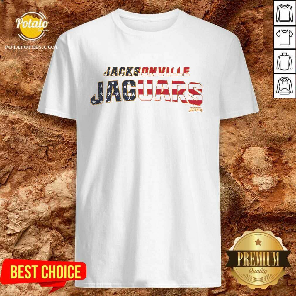 Jacksonville Jaguars Flag Script Franklin T-Shirt