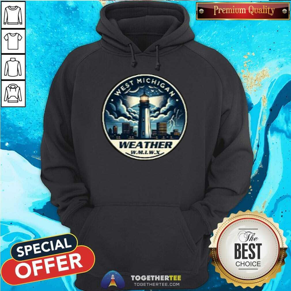 Official West Michigan Weather WMIWX T-Shirt - Image 2