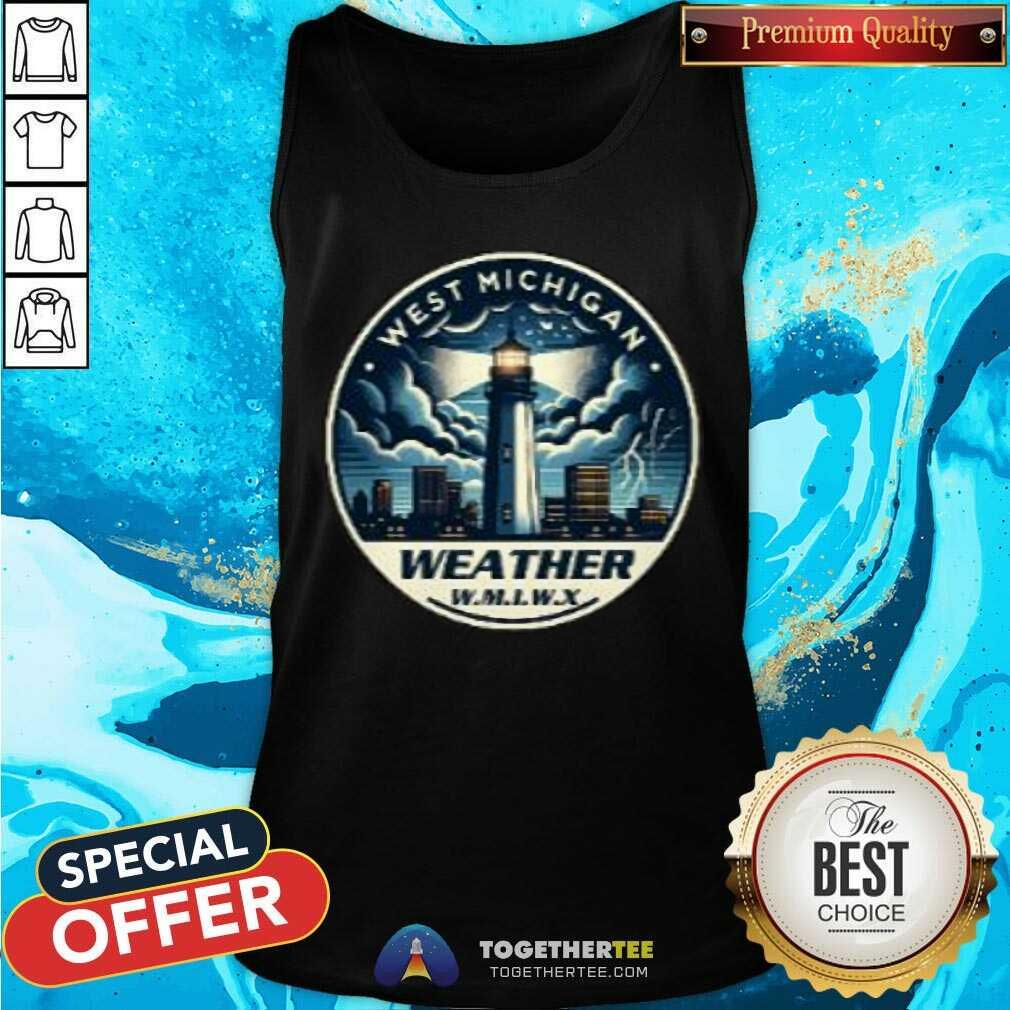 Official West Michigan Weather WMIWX T-Shirt - Image 4