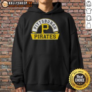 Alternative view of Good Pittsburgh Pirates Phase Banner Arch T-Shirt