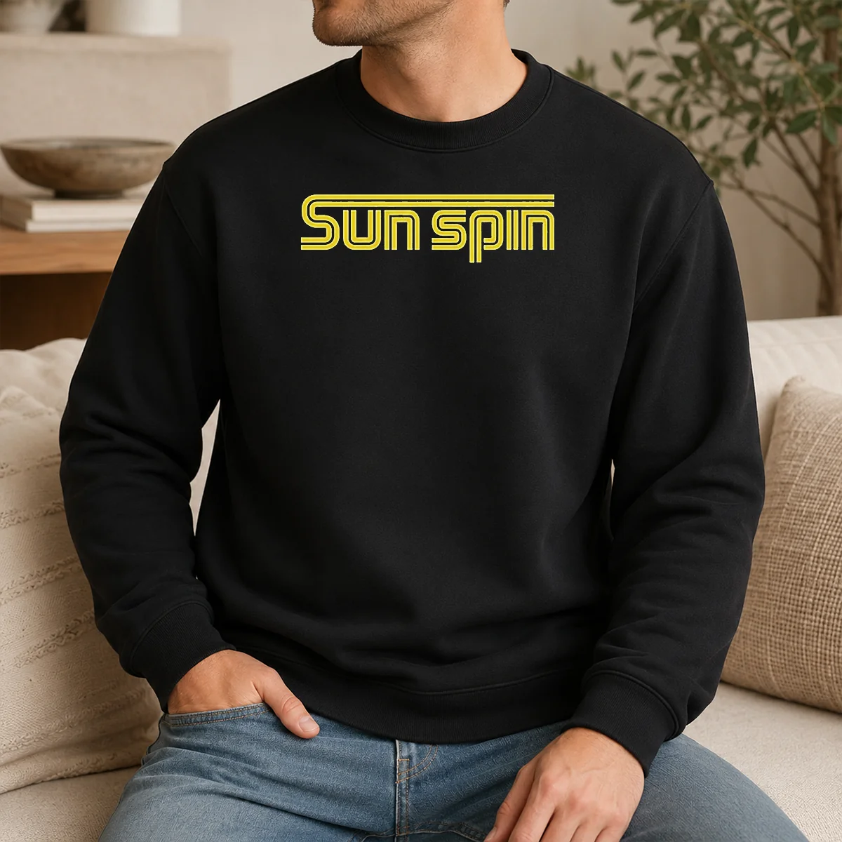 Funny Sun Spin Retro 70s Shirt - Image 7