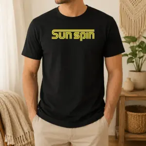 Funny Sun Spin Retro 70s Shirt