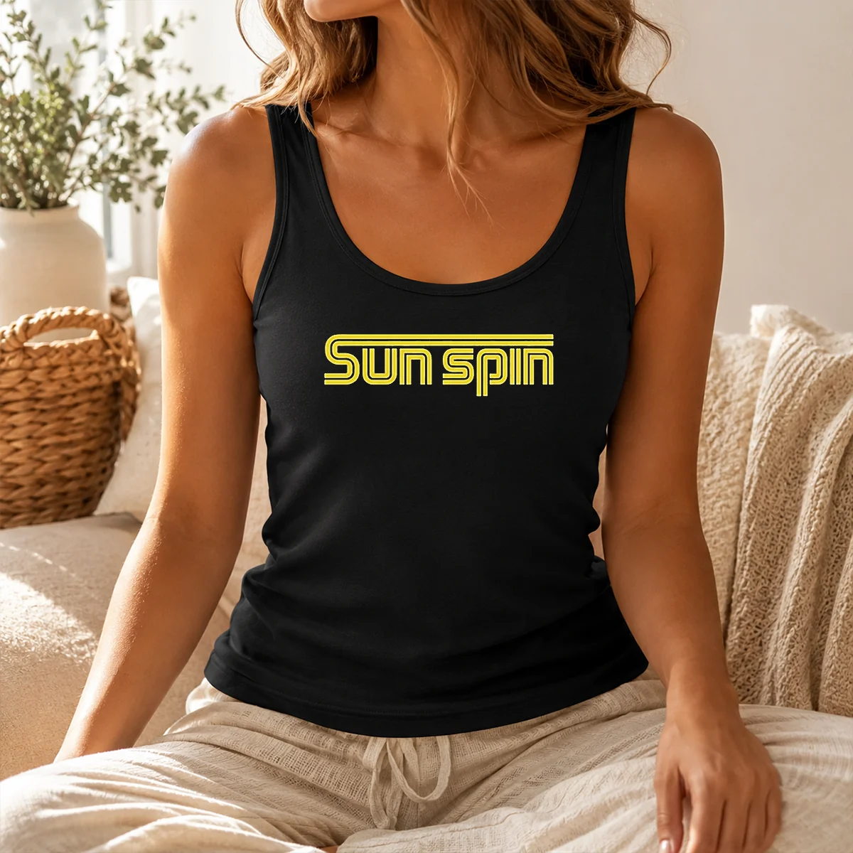 Funny Sun Spin Retro 70s Shirt - Image 3