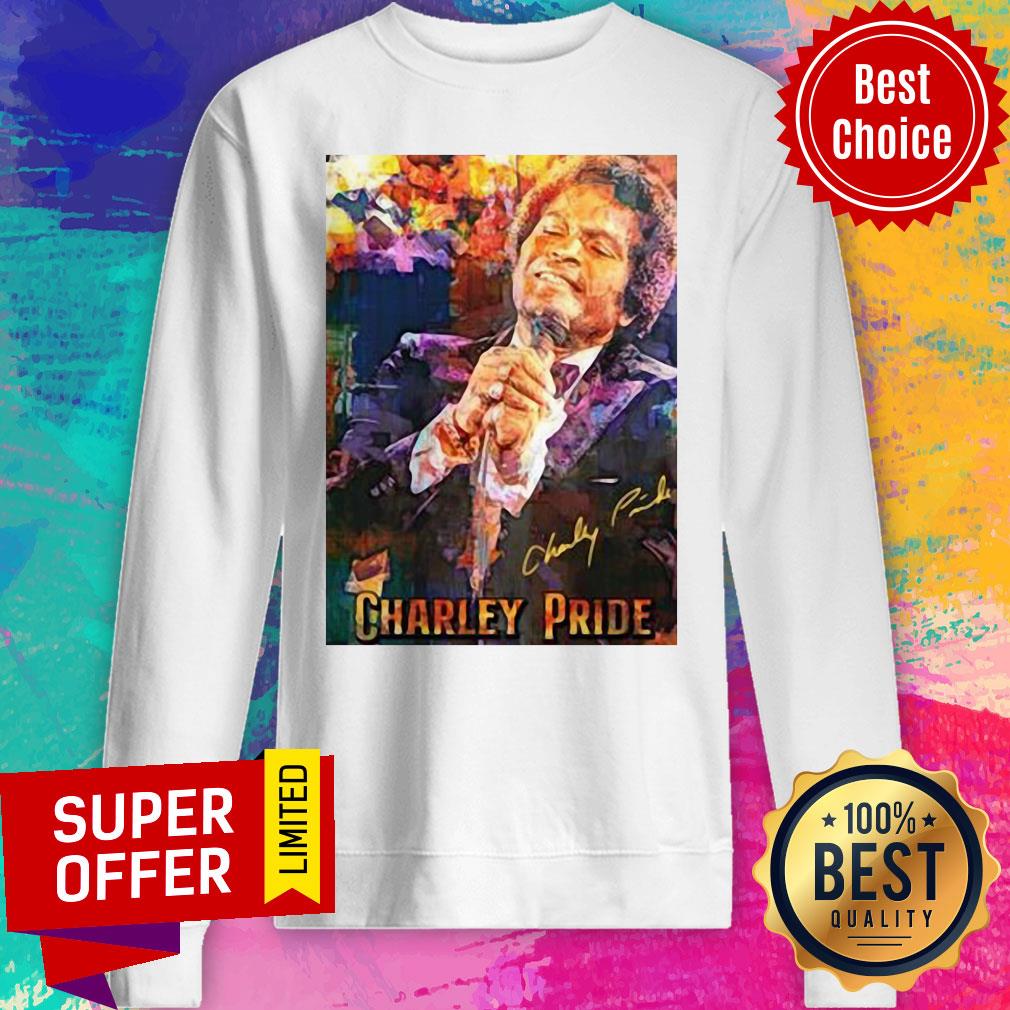Awesome Charley Pride signature Shirt - Image 5