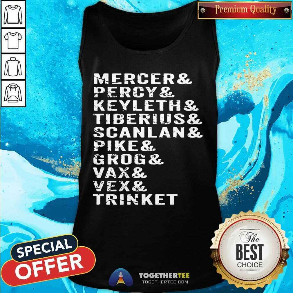 Happy Dungeons First Campaign List Characters Apparel Dragons Shirt - Image 3