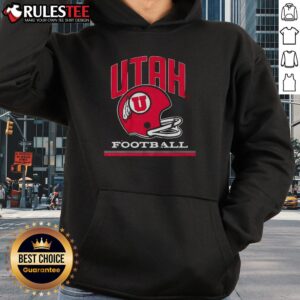 Alternative view of Awesome Utah Utes Football Vintage Helmet T-Shirt