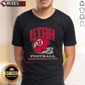 Awesome Utah Utes Football Vintage Helmet T-Shirt