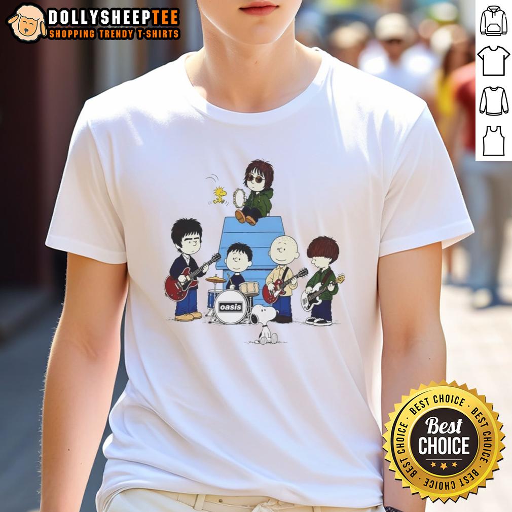 Good Snoopy Peanuts Oasis T-Shirt