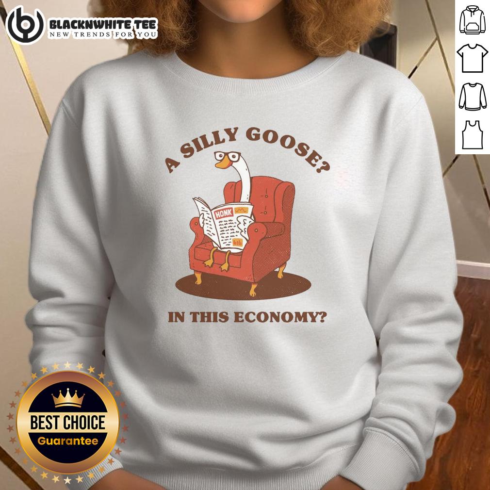 Nice A Silly Goose In This Economy Sensible Goose T-Shirt - Image 5
