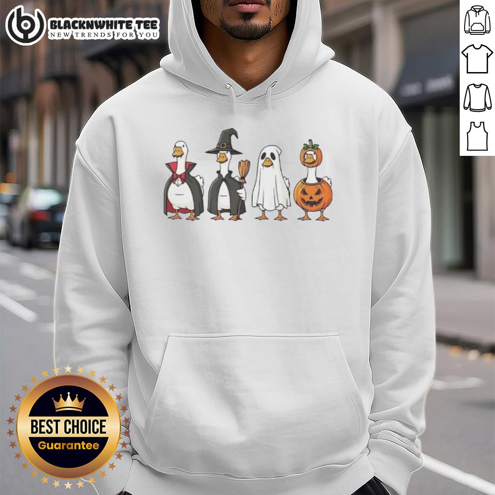 Official Geese Dress Up As A Halloween Character T-Shirt - Image 2