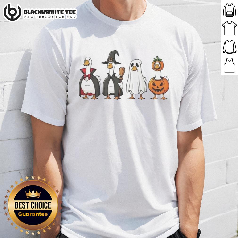 Official Geese Dress Up As A Halloween Character T-Shirt