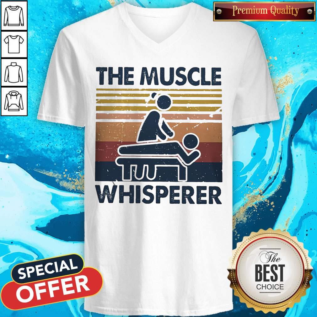 The Muscle Whisperer Vintage Shirt - Image 2