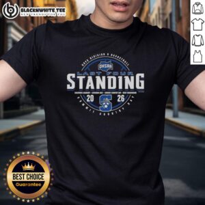 Original Summit Country Day 2026 OHSAA Boys Basketball Division 5 Last Four Standing T-Shirt