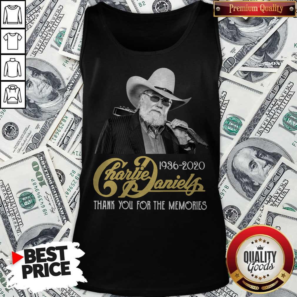 Charlie Daniels 1936 2020 Thank You For The Memories Shirt - Image 4