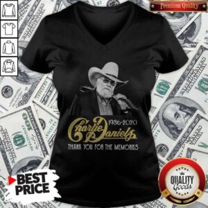 Alternative view of Charlie Daniels 1936 2020 Thank You For The Memories Shirt