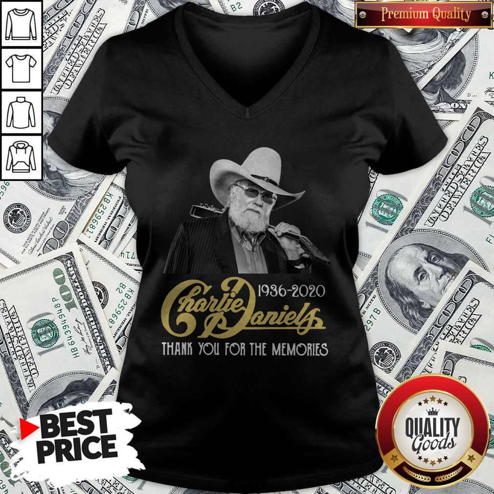 Charlie Daniels 1936 2020 Thank You For The Memories Shirt - Image 2