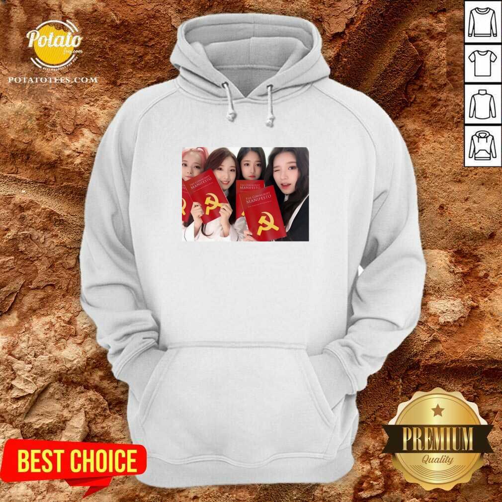 Pretty Loona Girl Group The Communist Manifesto T-Shirt - Image 2