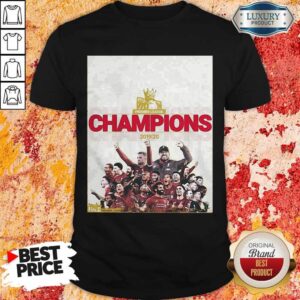 Liverpool FC Premier League Champions Shirt