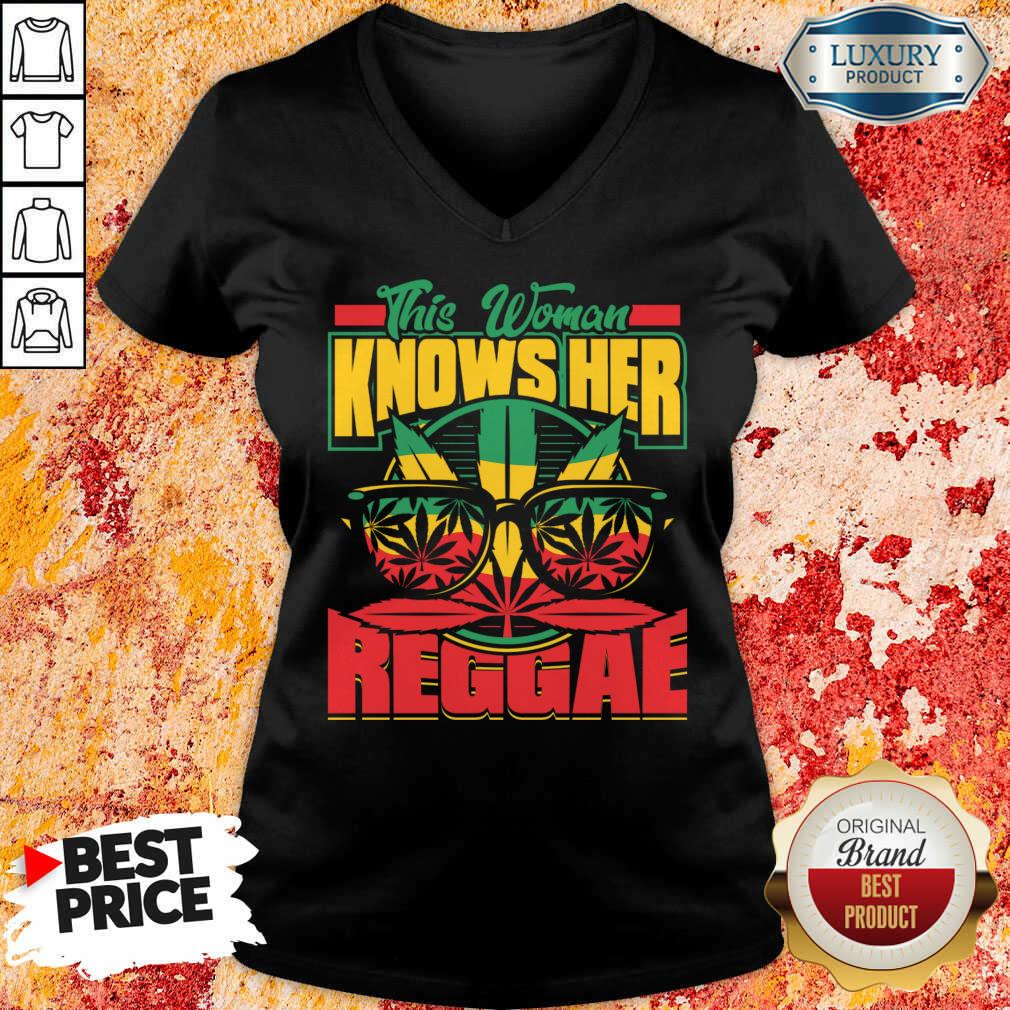 This Woman Knows Her Reggae Shirt - Image 2