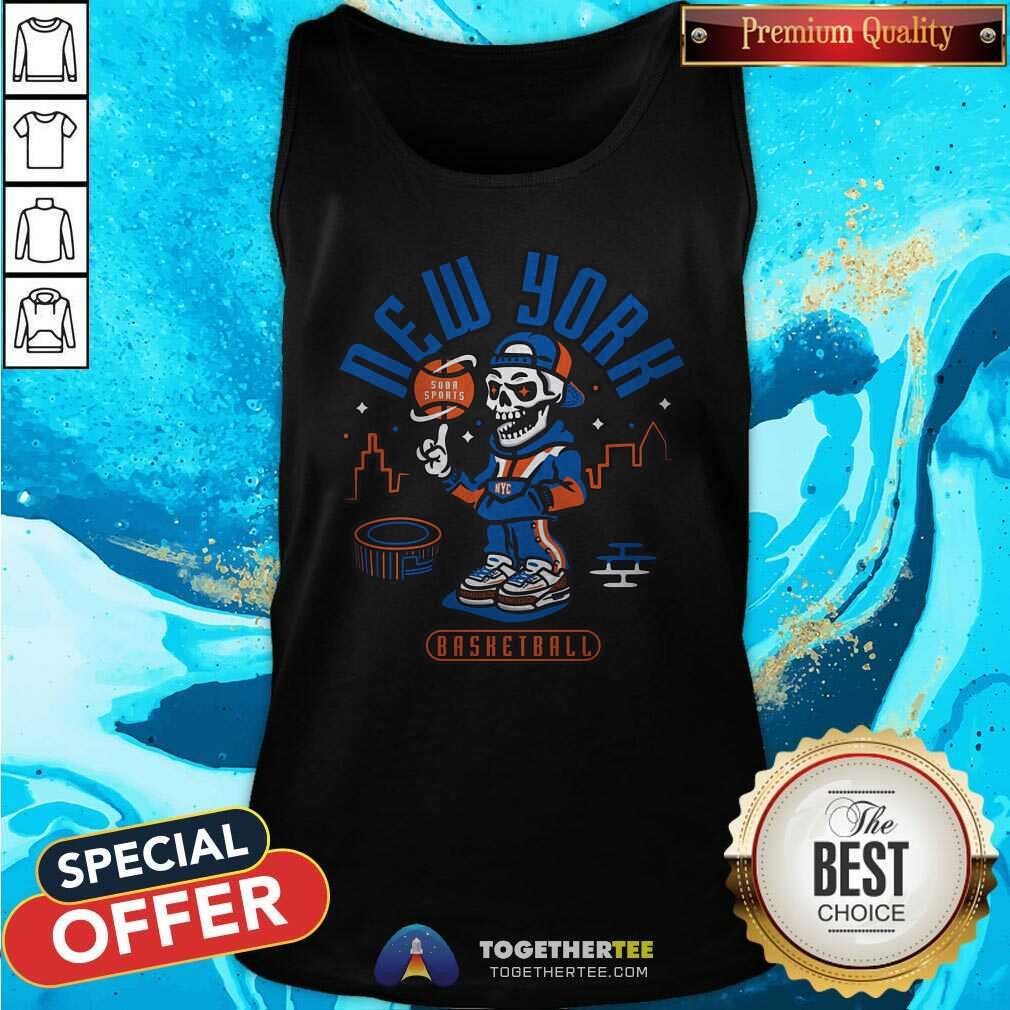 New York Soda Sports Basketball T-Shirt - Image 2