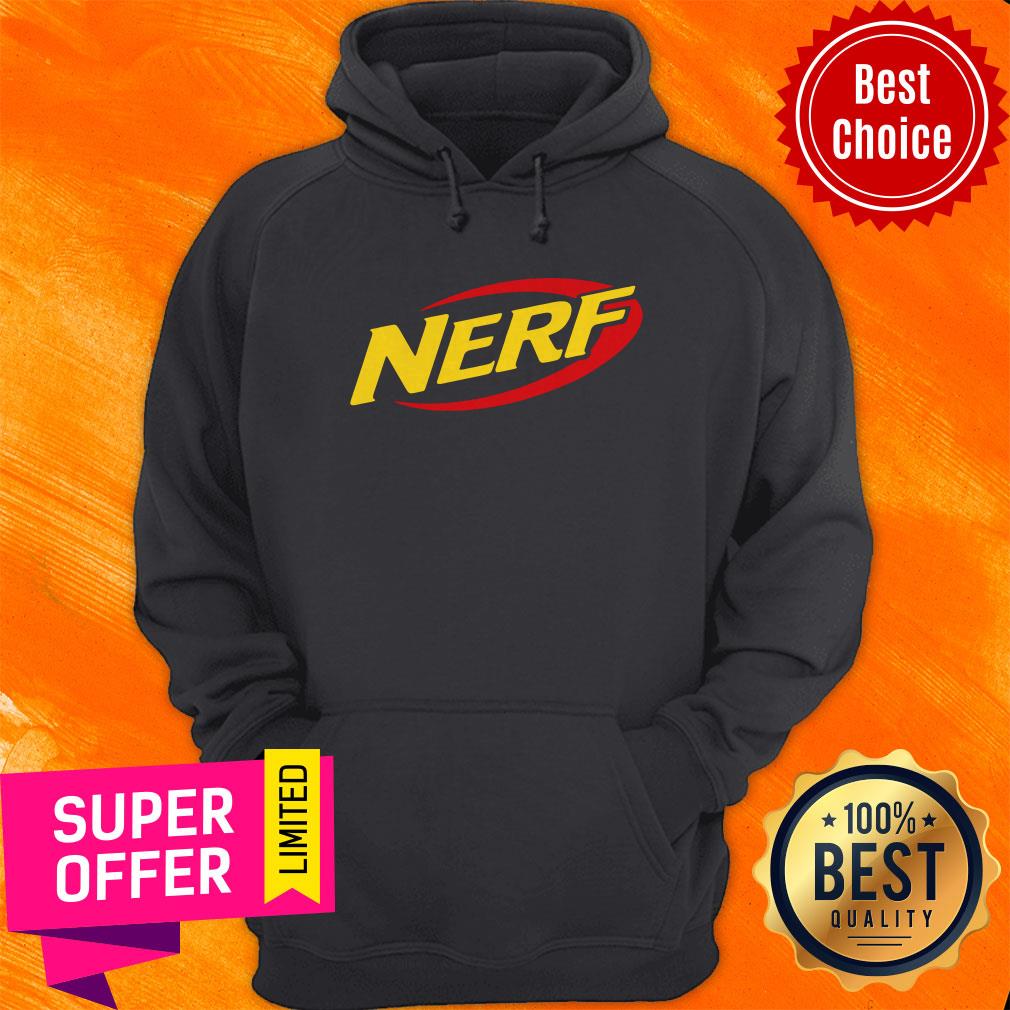 Official Neck Gaiter Nerf War Nerf Logo Shirt - Image 3