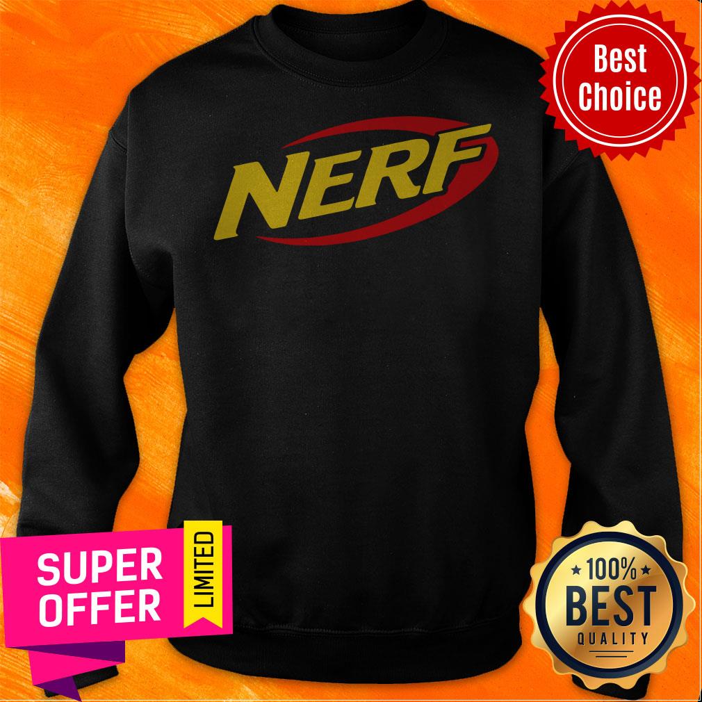 Official Neck Gaiter Nerf War Nerf Logo Shirt - Image 2