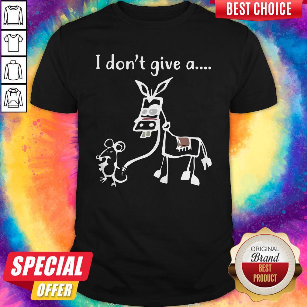 I Don’t Give A Rat’s Graphic Shirt