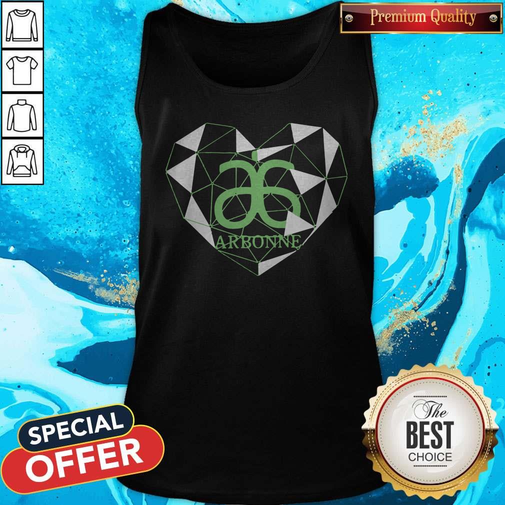 Official Arbonne Logo Heart Diamond Shirt - Image 3