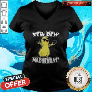 Alternative view of Top Cute Duck Pew Pew Madafakas Shirt
