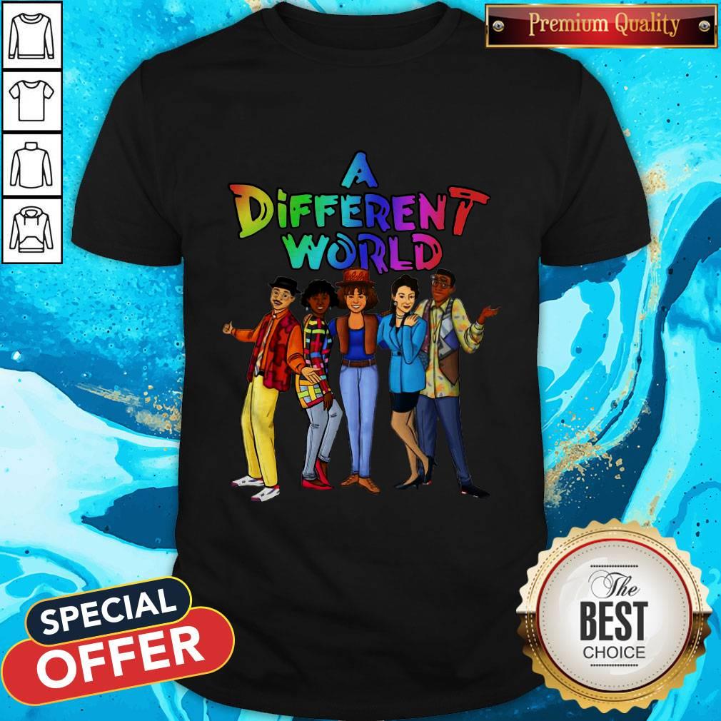 Top LGBT A Different World Shirt