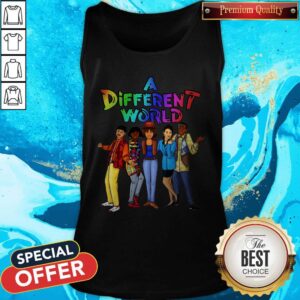 Alternative view of Top LGBT A Different World Shirt