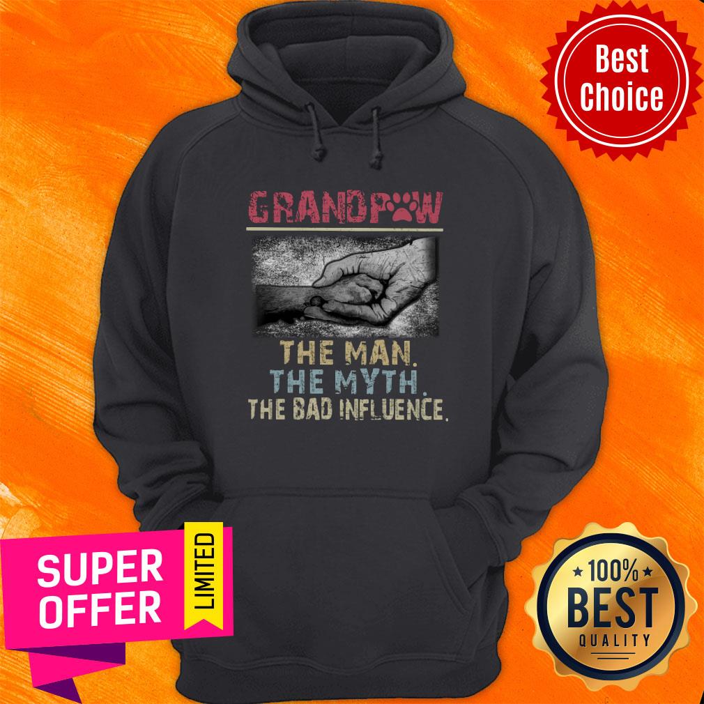 Grandpaw The Man The Myth The Legend Shirt - Image 3