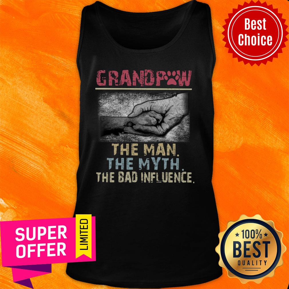 Grandpaw The Man The Myth The Legend Shirt - Image 4