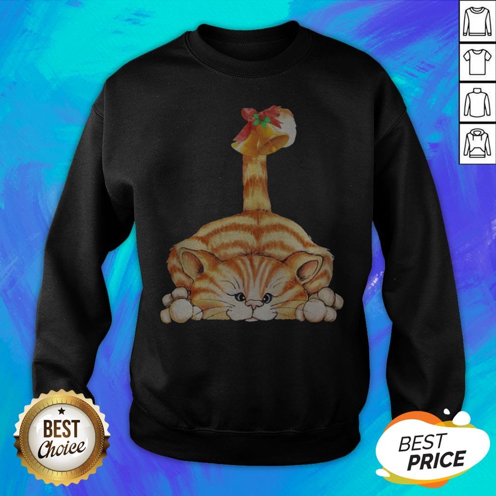 Top The Christmas In Cat Bell Shirt - Image 2