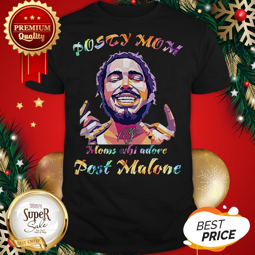 Posty Mom Moms Who Adore Post Malone LGBT Shirt