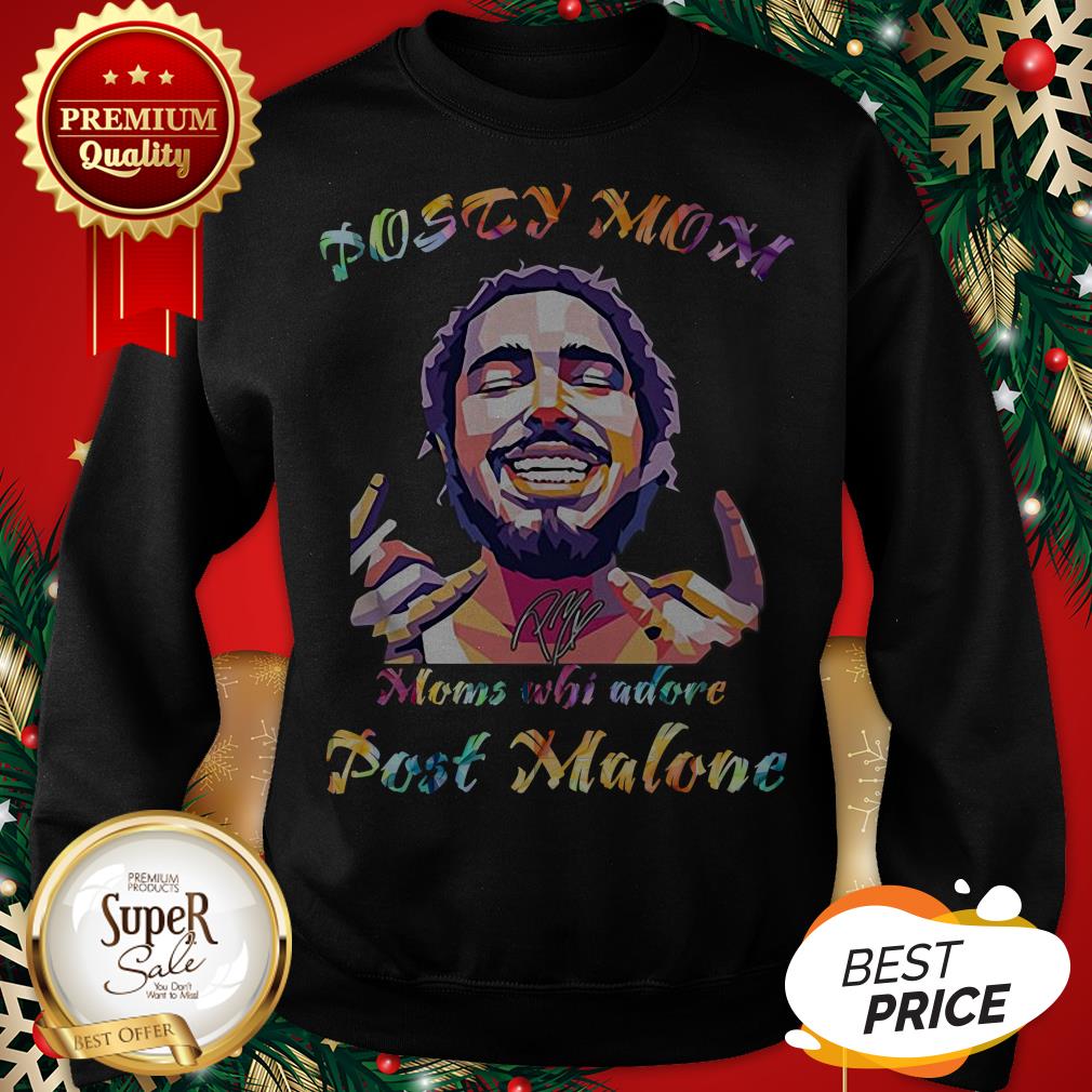 Posty Mom Moms Who Adore Post Malone LGBT Shirt - Image 4