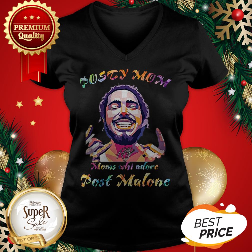Posty Mom Moms Who Adore Post Malone LGBT Shirt - Image 2