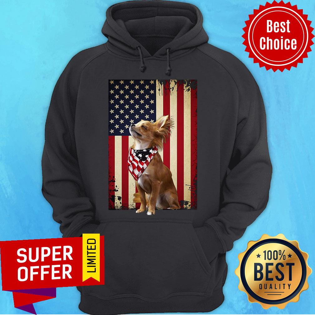 Nice American Flag Chihuahua Proud Shirt - Image 3