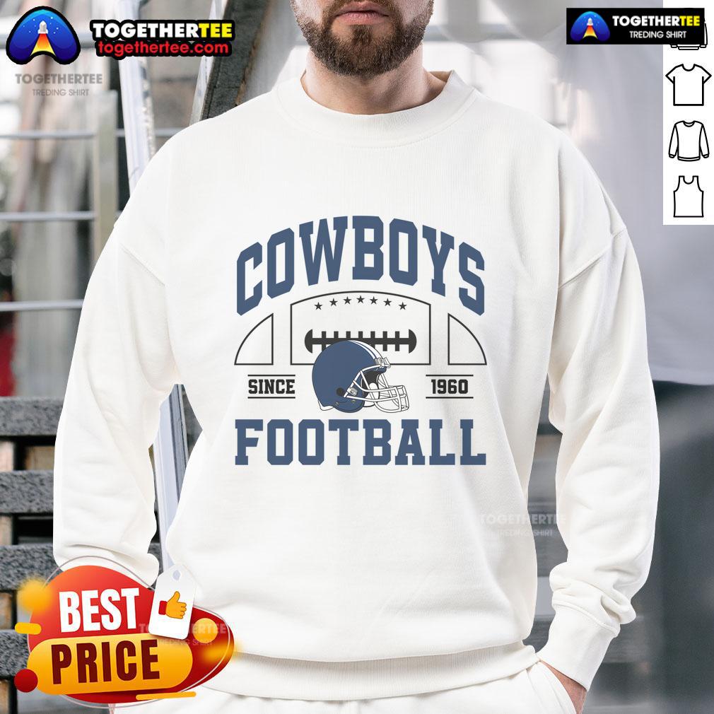 Nice Cowboys Football Team Supporter Sice 1960 T-Shirt - Image 5