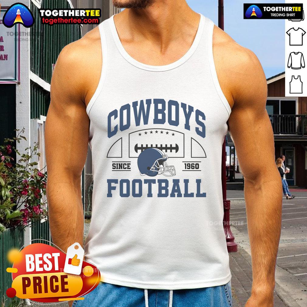 Nice Cowboys Football Team Supporter Sice 1960 T-Shirt - Image 4