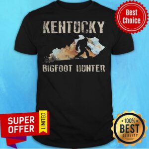 Funny Kentucky Bigfoot Hunter Sunset Shirt