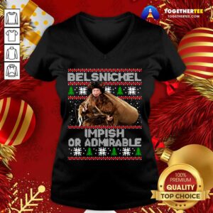 Alternative view of Good Belsnickel Impish Or Admirable Ugly Merry Christmas Shirt