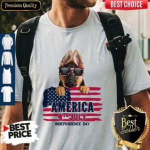 Nice Corgi Dog American 4th July Independence Day Shirt