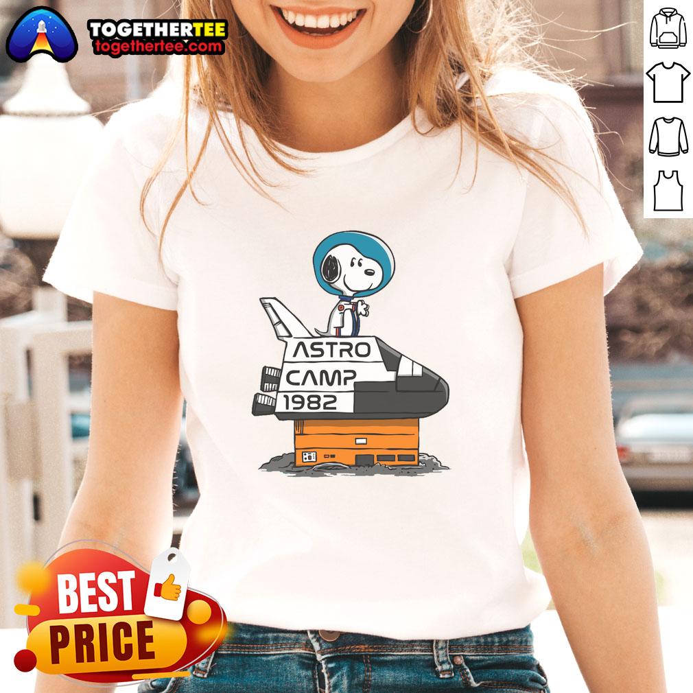 Pretty Astro Camp 1982 Snoopy T-Shirt - Image 3